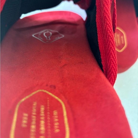 Visvim by Christo Red adjustable slides/sandal- Men’s - Picture 2 of 16